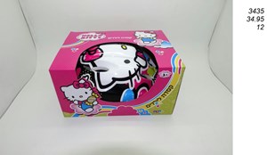 קסדת רכיבה לילדים עם הדמות " הלו קיטי"