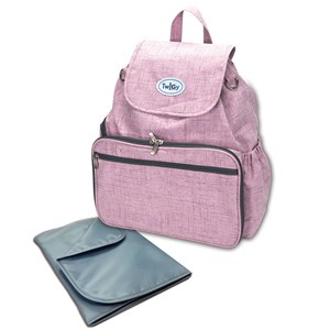 תיק גב עם משטח החתלה Twigy דגם BackUp בעל תאים נפרדים לשמירה על פריטי התינוק מאורגנים!!!