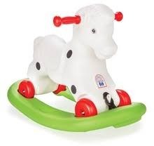 סוס נדנדה עם גלגלים מדהים ביופיו ואיכותי מאוד לתוך הבית ומחוצה לו