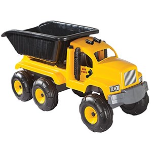 משאית צעצוע ענקית לילדים מבית מותג האיכות PILSAN כולל תא מטען עולה ויורד ושישה גלגלים \