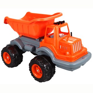 משאית צעצוע ענקית לילדים מבית מותג האיכות PILSAN כולל תא מטען עולה ויורד במחיר שאסור לפספס