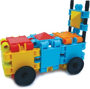 מארז אבני הרכבה לבניה 1000 חלקים!!! עיצוב חדשני, הפותחים בפני הפעוטות עולם שלם