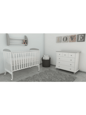 שידה דגם "אביב" רוחב 100 ס"מ ומיטה דגם 2005