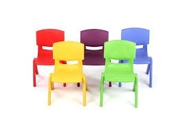 כסא פלסטיק מיציקה אחת איכותי וחזק גובה 28 ס"מ