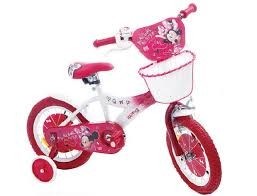 אופני מיני מאוס מהממות עם סל קידמי וגלגלי עזר.