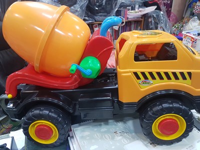 מערבל בטון 75 ס"מ לילדים מסתובב כמו הדבר האמיתי!