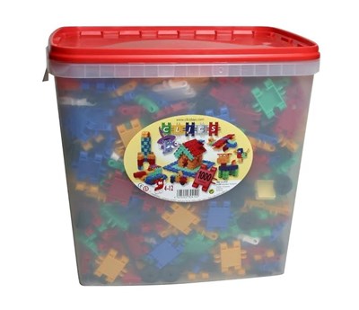 משחק הרכבה קליקס CLICS המקורי תוצרת בלגיה 1000 חלקים