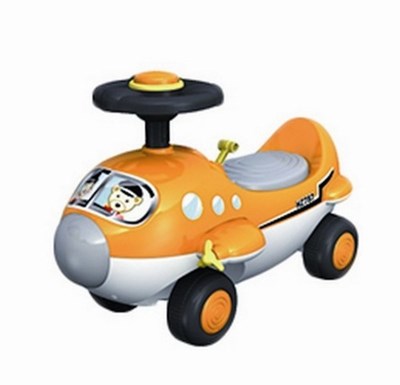 בימבה יפהפיה בצורת מטוס לתינוקות מגיל ישיבה ואילך