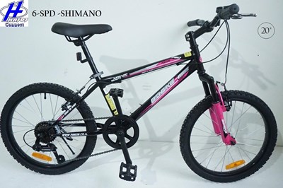 אופני הרים בגודל 20" עם בולם קידמי עם ו- 6 הילוכים איכותיים