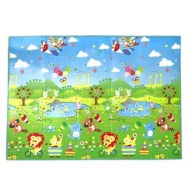 שטיח פעילות צבעוני ומעניין בעובי 1 ס"מ ובגודל 180/120 ס"מ