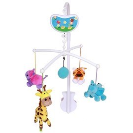 מובייל מנגן למיטה מבית BIBA TOYS במבחר דוגמאות וצבעים