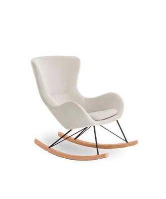 כורסאת הנקה COMFORT אפור כהה מבד דמוי עור הפוך בעיצוב חדשני לחווית הנקה מושלמת