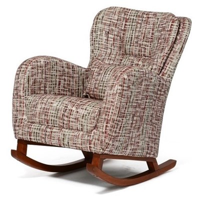 כורסאת הנקה ורונה פסטיבל VERONA FESTIVAL מבד אריג רגלים עץ מלא לחווית הנקה מושלמת