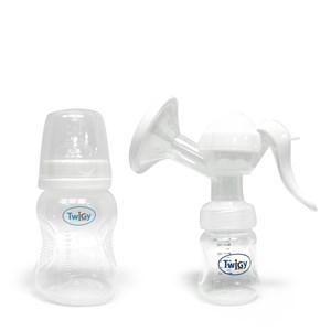 סט משאבת חלב ידנית ובקבוק - Milky Way - Manual Basic טוויגי Twigy