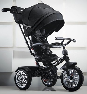 תלת אופן היוקרתי ביותר מבית BENTLAY בנטלי עם מוט טלסקופי אחורי לשליטה