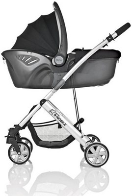 עגלת Britax B-mobile עריסה וטיולון אחרונה מתצוגה כחדשה