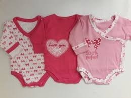 סט 3 בגדי גוף במחר דוגמאות פלנל 100% כותנה מבית כותי שרוול ארוך מידה :0-3 חודשים