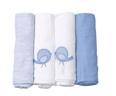 רביעיית חיתולי טטרה איכותיים ביותר מבית TOTS במידה גדולה XL מתאים גם כשמיכת קייץ