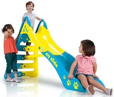 מתגלשים ונהנים! מגלשת My Slide של injusa עם אפשרות חיבור מים ובטיחות מעולה!