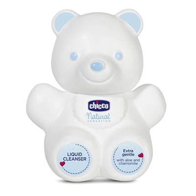 תחליב רחצה לתינוקות - Natural Sensation Teddy Bear Lquid Cleanser צ'יקו Chicco