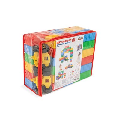 43 לבני הרכבה ענקיות ומהממות עם גלגלים דגם לגו  PILSAN.הקוביות איכותיות מגיעות בשלל צבעים ומספקות לילדכם הנאה רצופה ופעילות חווייתית