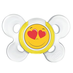 מוצץ סיליקון 0-6M קומפורט מחייך (6 יחידות) - Silicone PH Comfort Smile צ'יקו Chicco