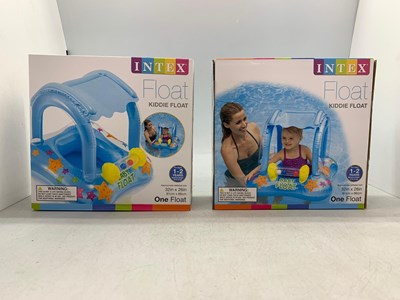 מושב מתנפח לפעוטות עם צילון מבית אינטקס INTEX יציב ובטיחותי משולב עם צעצוע קידמי מ6-24 חודשים