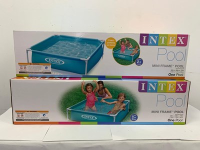 בריכת צינורות מרובעת אינטקס INTEX 122/122/31 ס"מ