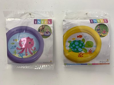 בריכה מתנפחת לפעוטות בקוטר 61 ס"מ ובעומק של 15 ס"מ מבית אינטקס INTEX