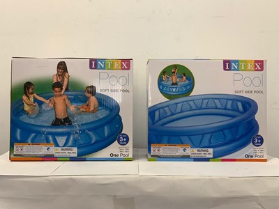 בריכה מתנפחת דגם קונוס מבית אינטקס INTEX בגודל 188/46 ס"מ