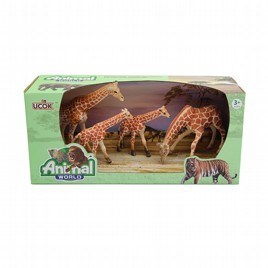 מארז משפחת הג'רפים מבית PIT TOYS הכי דומה לדבר האמיתי