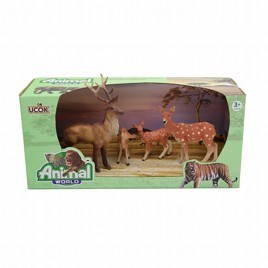 מארז משפחת האיילים מבית PIT TOYS הכי דומה לדבר האמיתי