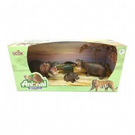 מארז משפחת ההיפופוטמים מבית PIT TOYS הכי דומה לדבר האמיתי