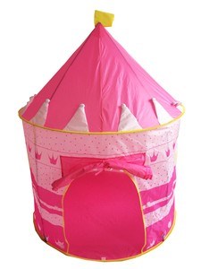 אוהל טירה קסומה ורוד