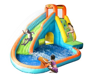 מגלשת מים מרהיבה כולל תותח מים מבית הפיהופ happyhop