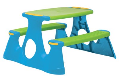 שולחן פיקניק לילדים איכותי וצבעוני לאכילה או יצירה ומשחק