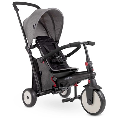 תלת אופן STR3 אפור תלת אופן מתקפל STR3 מבית סמארט טרייק בעצוב נקי ואלגנטי בצבע אפור.