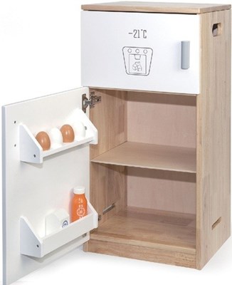 מוצר יחודי!מקרר עץ לבן מעץ מלא מבית ויגה VIGA