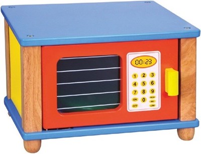 מיקרוגל ללא קרינה! מעץ וצבעוני מבית Viga , עוזר לפיתוח יכולות הדמיון צבעוני ומרשים