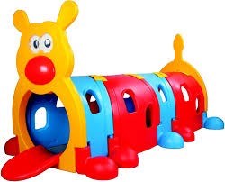 זחל מנהרה ענקי צבעוני ומרשים באורך של כ211 ס"מ מבית PISAN