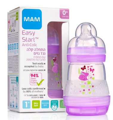 MAM בקבוק 160 מ"ל לתינוק נולד