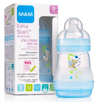 MAM בקבוק 160 מ"ל לתינוק נולד