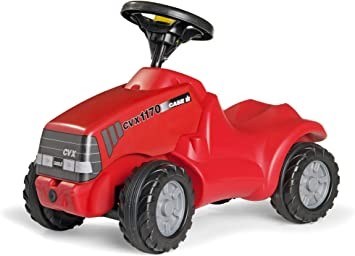 בימבה טרקטור איכות נדירה בצבע אדום מבית Rolly toys מגילאי שנה עד 4