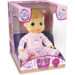 להיט עולמי! BABY WOW בייבי וואו הבובה שזוחלת ומגיבה לפקודות...
