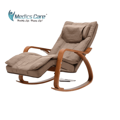 כורסת עיסוי נדנדה מפנקת 10 ב 1 MC-7078 מבית MEDICS CARE . צבע בג'