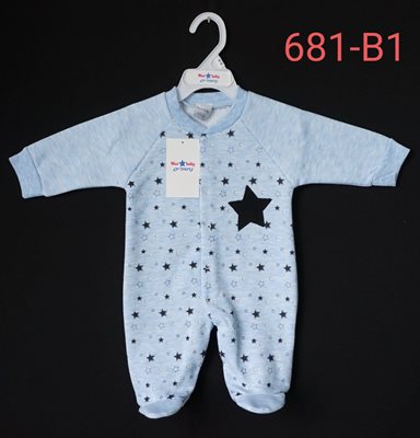 אוברול פוטר איכותי במבחר צבעים 0-3 חודשים\N.B