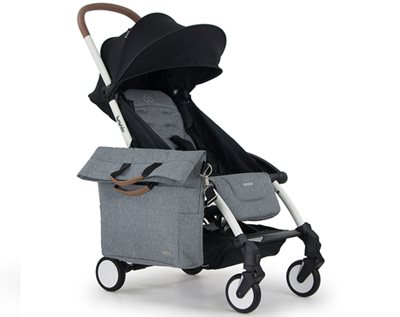 תיק החתלה באמפריידר במבחר צבעים תיק שנתלה על צידי העגלה,לאחסון טיטולים ואביזרי החתלה שונים