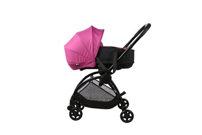 עריסת קומבו בצבע סגול שחור ללא שלד