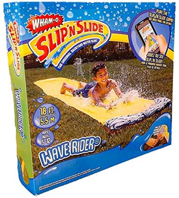 מגלשת מים מחליקה יחיד SLIP N' SLIDE באורך 5.5 מטר