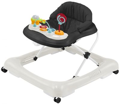 הליכון לתינוק פוגי כולל מגש צעצועים ומצבי גובה משתנים עומד בדרישות התקן